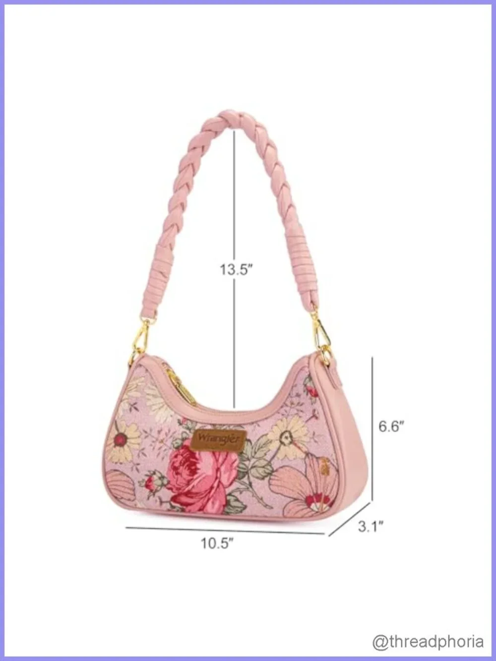 Womens Faux Leather Canvas Floral Hobo Bag Shoulder Purse